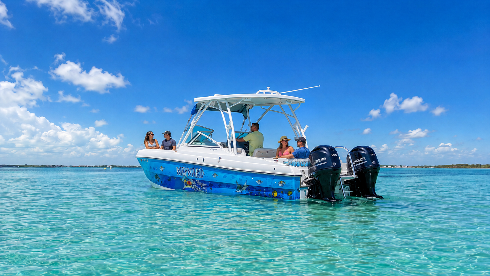 Private boat charter pricing in Clearwater, Florida